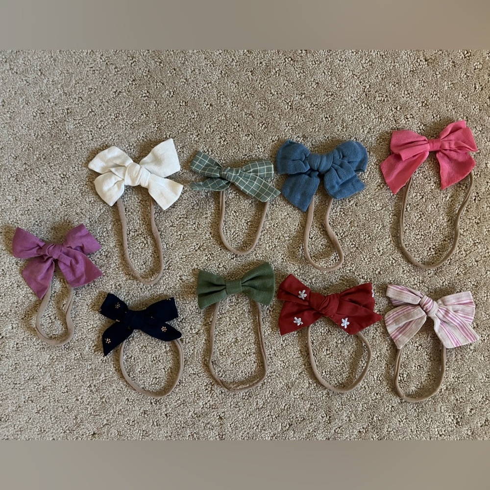 Lot of Little Poppy Co. Headband Bows